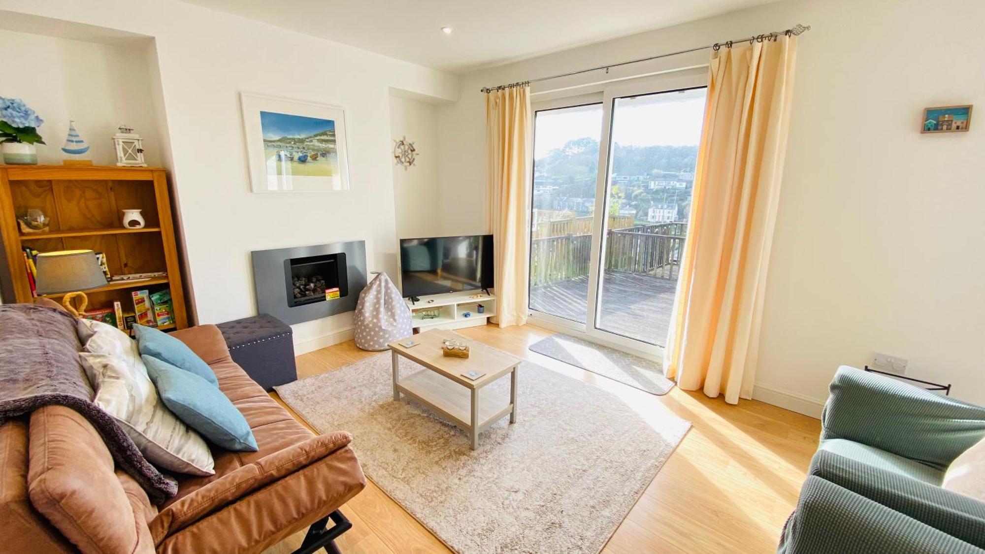 The Hillocks, Looe - Two Bedroom House With Fabulous Views Of Looe Town And Harbour Exterior foto