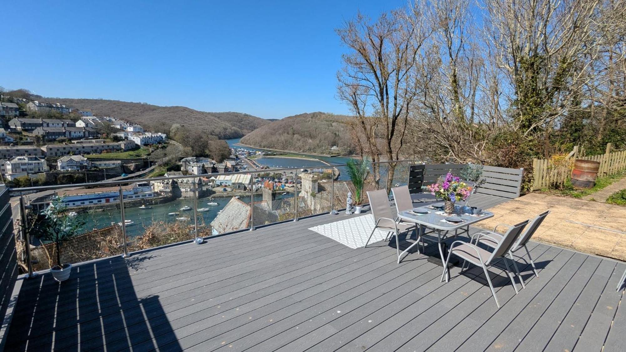 The Hillocks, Looe - Two Bedroom House With Fabulous Views Of Looe Town And Harbour Exterior foto